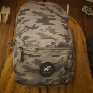 Paprika Gray Camouflage Women's Backpack